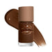 Make Up For Ever Balancing and Perfecting Liquid Foundation 477N Mahogany with swatch behind