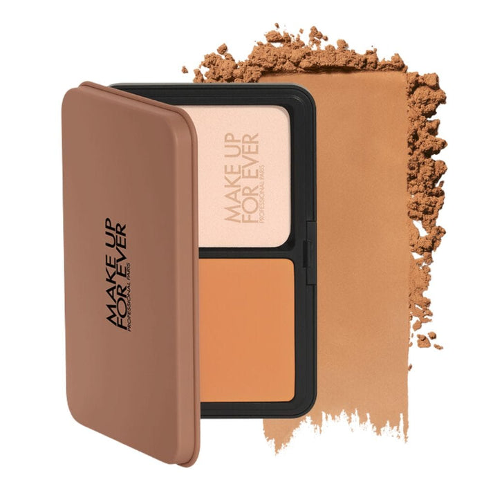 Make Up For Ever HD Skin Matte Velvet 4Y60 Warm Almond with Swatch