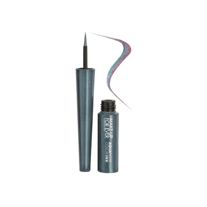 Make Up For Ever Aqua Resist Color Ink Eyeliner Matte Striking Cameleon with swatch