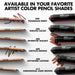 Make up for ever artist color crayon names with their color pencils and matching shade names
