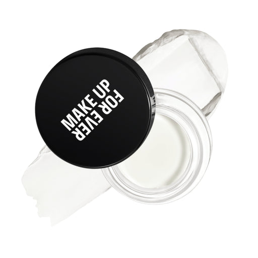 Make Up For Ever Artist Color Cream All Around White with swatch behind