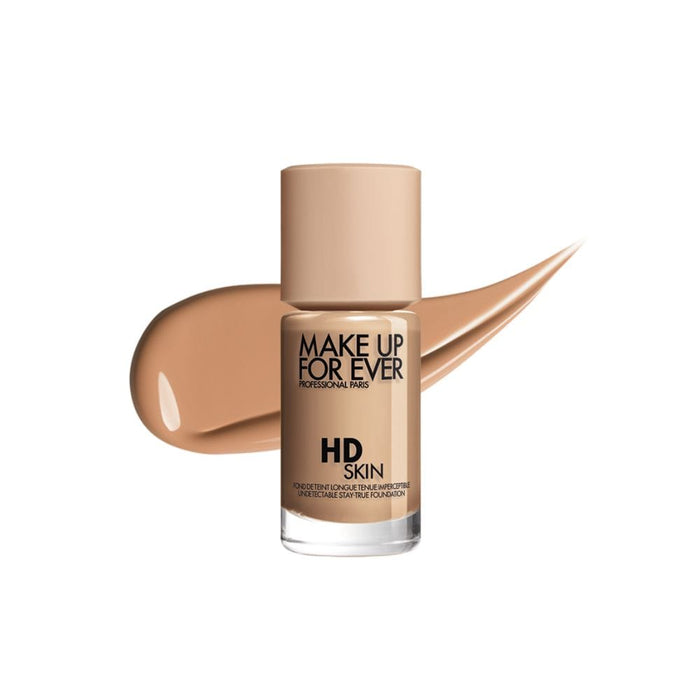 MUFE HD Skin Undetectable Longwear Foundation 2N26 Sand with Swatch behind