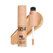 HD Skin Full Cover Multi-Use Waterproof Concealer with swatch behind product against a white background