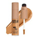 HD Skin Full Cover Multi-Use Waterproof Concealer with swatch behind product against a white background