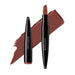 MUFE Rouge Artist Lipstick 114 Lovely Leather with Swatch behind product and cap