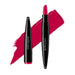 MUFE Rouge Artist Lipstick 206 Dragon Fruit with Swatch behind product and cap