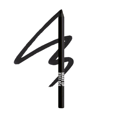 Make Up For Ever Artist Resist Color Pencil 01 whatever black with swatch 