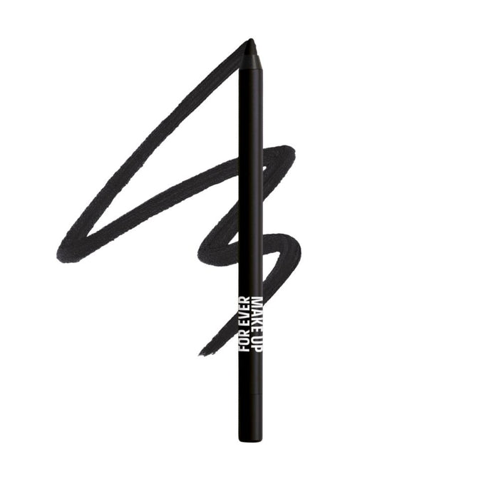 Make Up For Ever Artist Resist Color Pencil 01 whatever black with swatch 