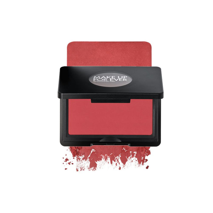 Make Up For Ever Artist Blush Powder B260 Limitless Berry with swatch behind product