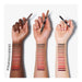 Make Up For Ever Artist Color Pencil Extreme swatches (15 Shades) on different skin tones dark to light