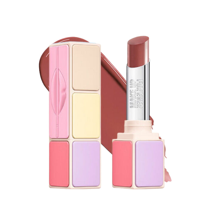 Make Up For Ever Artist Colorglow Lip Balm 606 Wherever Walnut with swatch