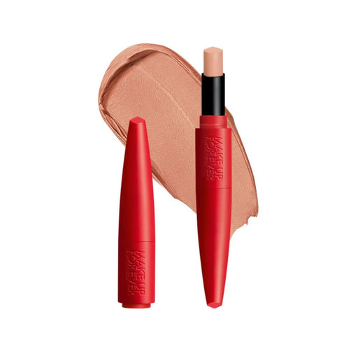 Make Up For Ever Rouge Artist For Ever Lipstick 100 Empowered Beige - Matte with swatch