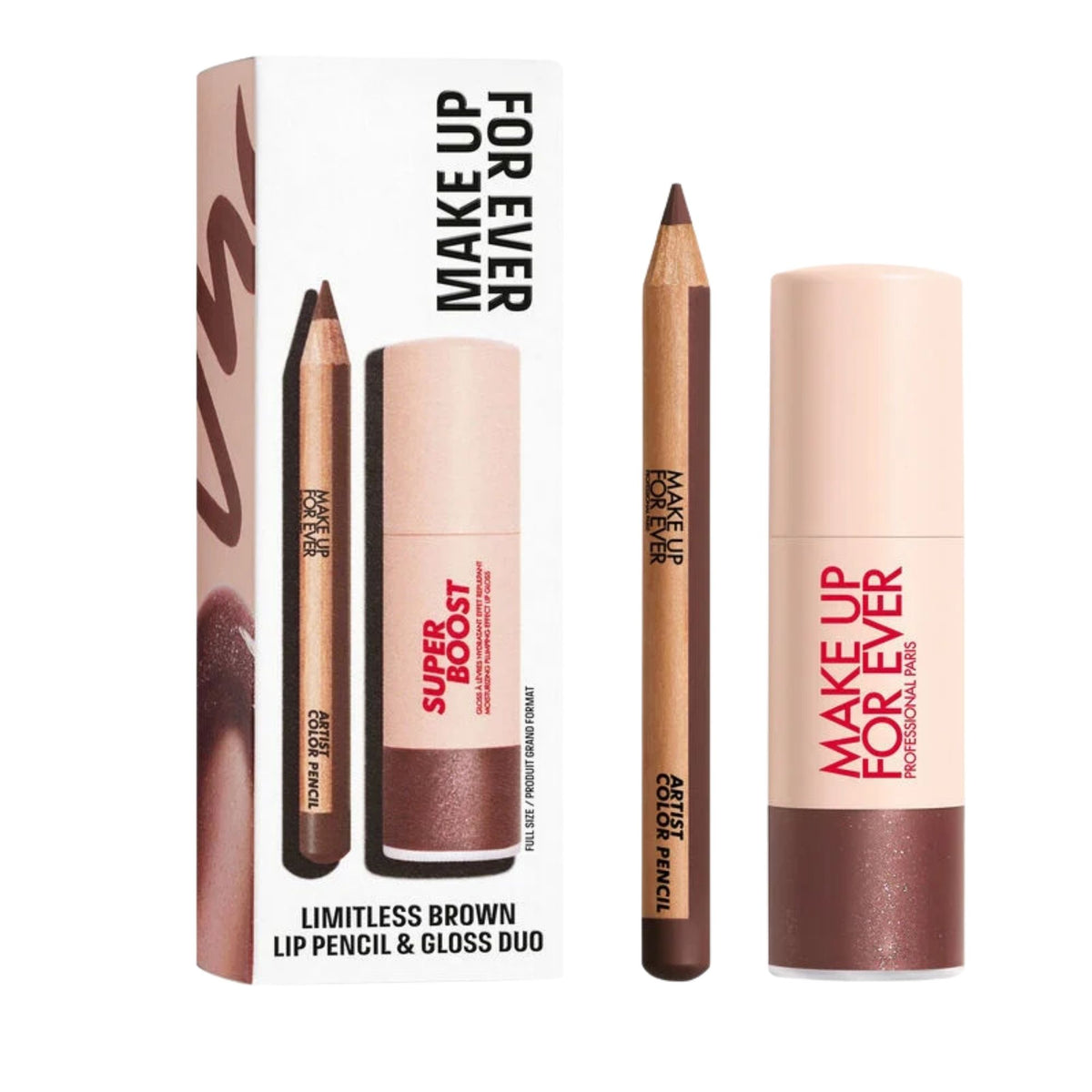 ジョシュア MAKE UP FOR EVER 商品2点＋IDフォト MAKE UP FOR EVER Lip Pencil & Gloss Duo | Frends Beauty