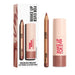 Make Up For Ever Lip Pencil & Gloss Duo Set Wherever Walnut