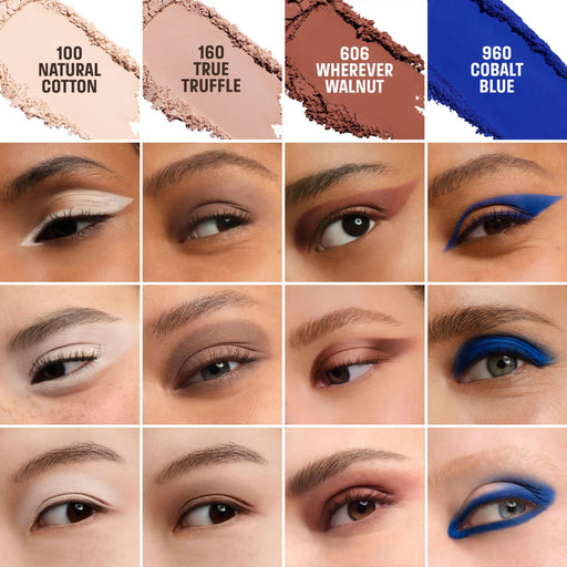 Make Up For Ever Artist – Pure Color Eyeshadow Matte finish colors