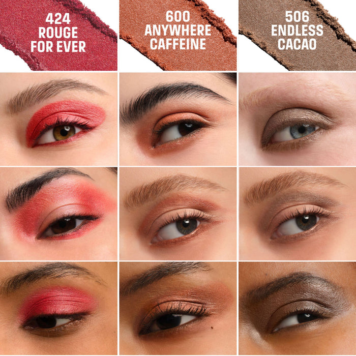 Make Up For Ever Artist – Pure Color Eyeshadow Shimmer finish colors