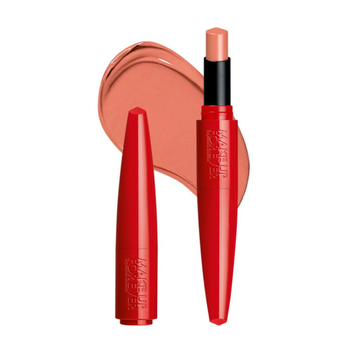 Make Up For Ever Rouge Artist For Ever Lipstick 102 Heroic Honey - Satin with swatch