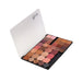 MYO Companion Palette Slim filled with various eyeshadow singles