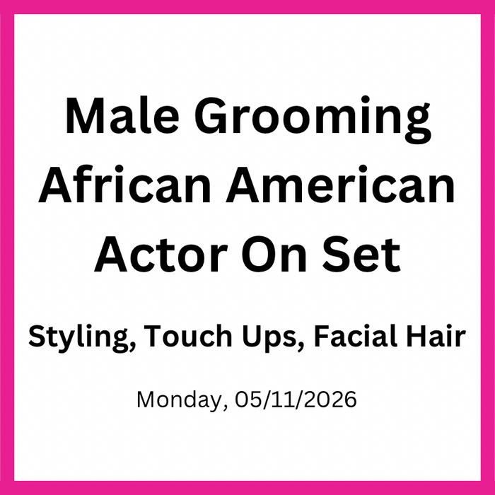 Male Grooming African American Actor On Set | Styling, Touch Ups, Facial Hair with Garrick Dixon (May 2026)