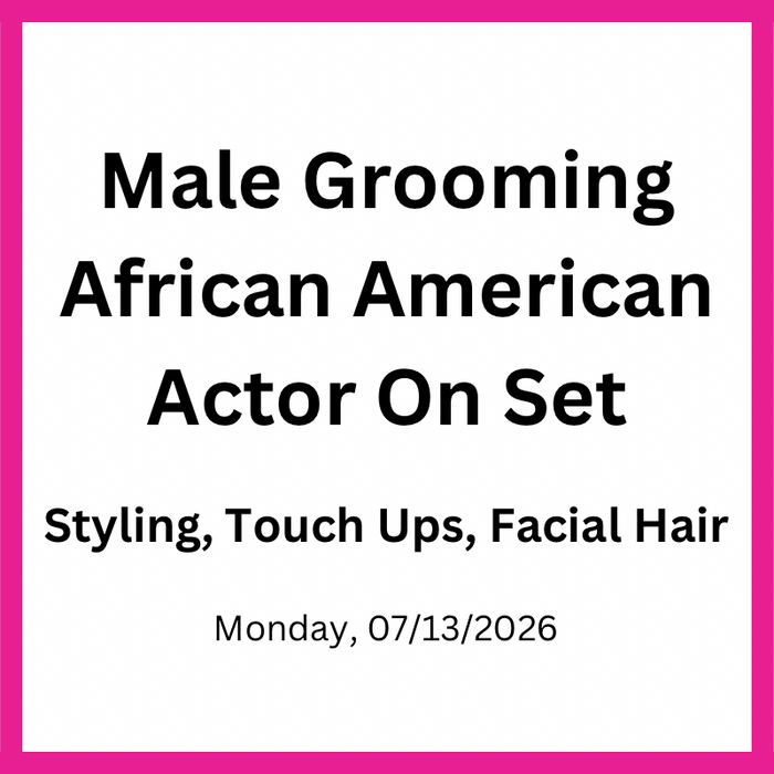 Male Grooming African American Actor On Set | Styling, Touch Ups, Facial Hair with Garrick Dixon (July 2026)