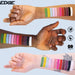 Mehron Laurel Charleston Backstage Palette arm swatches
