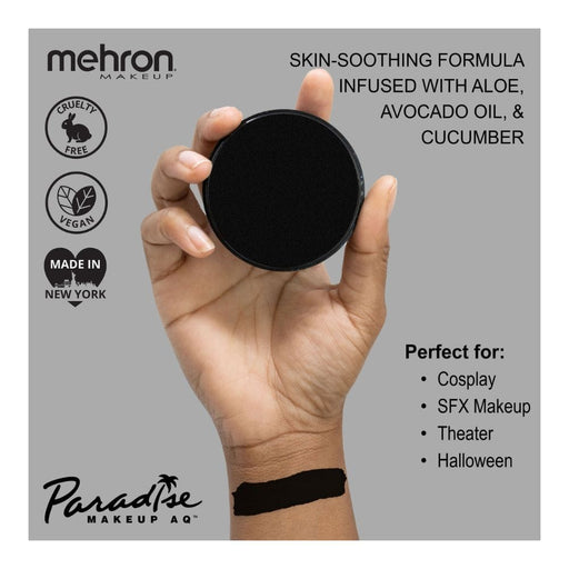 Mehron Paradise Makeup AQ™ Matte Shades uses and facts