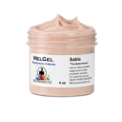 Mel Products MelGel prosthetic cream Sable 4oz