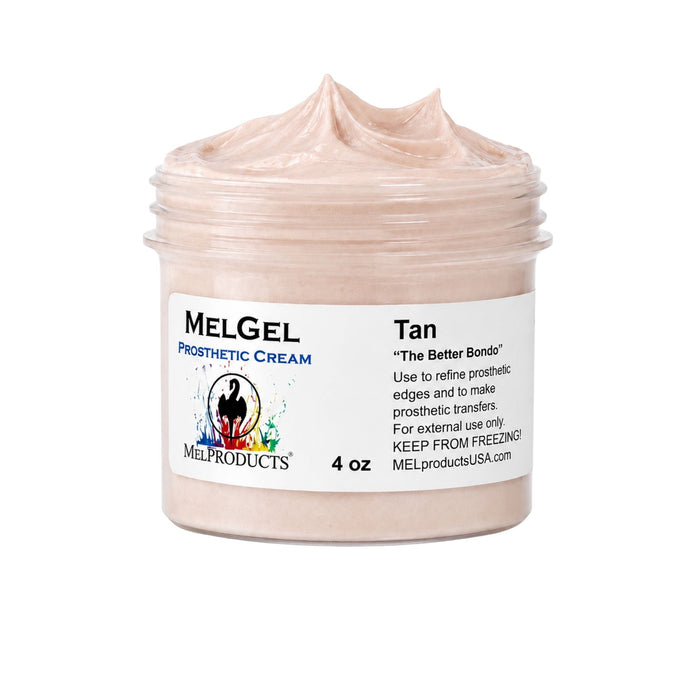 Mel Products MelGel prosthetic cream Tan 4oz