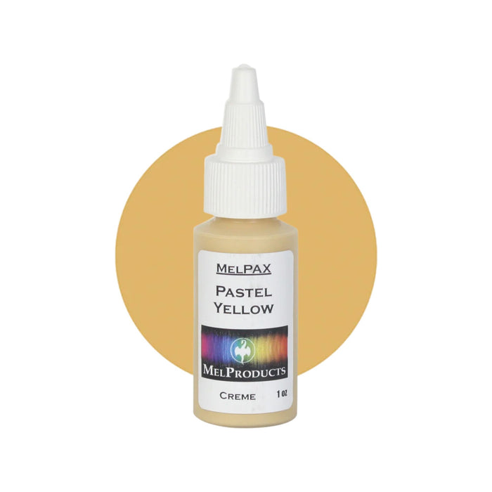 Mel Products Creme MelPax SFX Paint Pastel Yellow 1oz