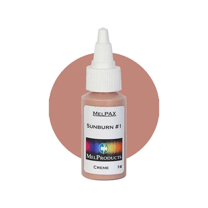 Mel Products Creme MelPax SFX Paint Sunburn #1 1oz