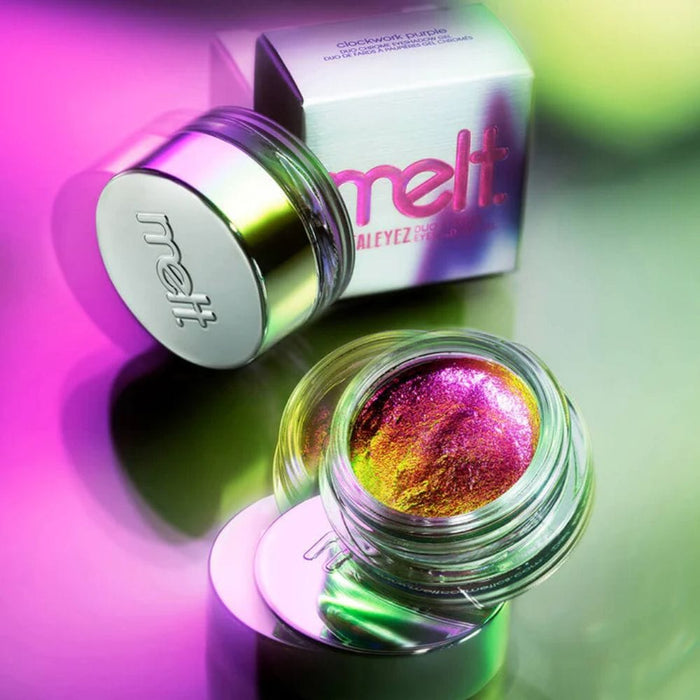 Melt Cosmetics Duo Chrome Eyeshadow Gel Stylized 