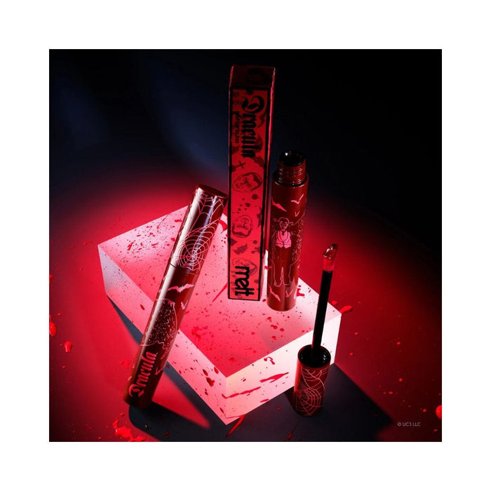 Melt Cosmetics Dracula Thirst For Blood Liquid Set Lipstick stylized