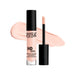 MUFE HD Skin Concealer Corrector 0.1 Light with Swatch behind product