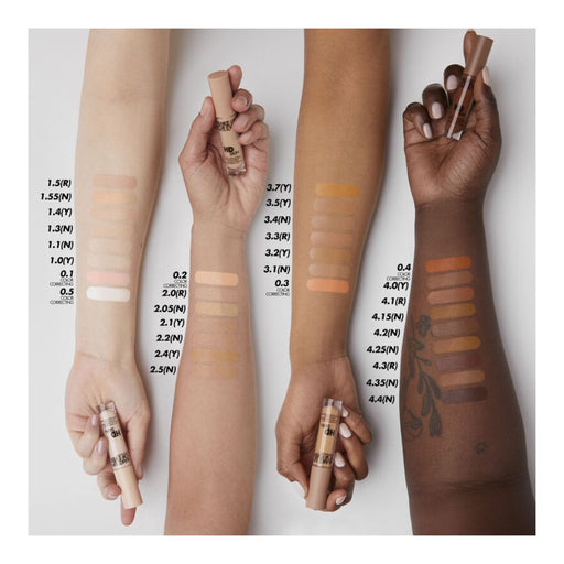 Make Up For Ever HD Skin Concealer arm swatches 
