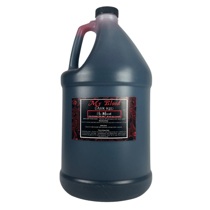 My Blood Flo Blood Dark Red gallon