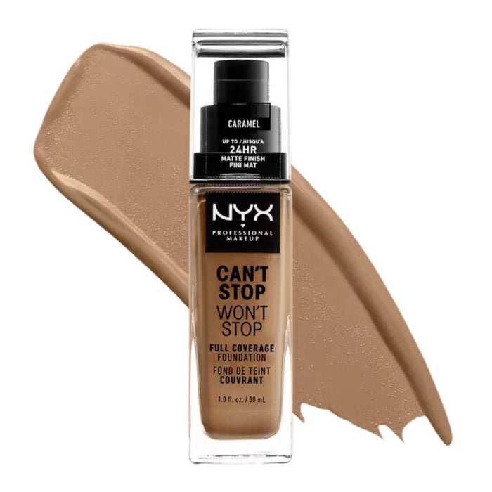 Nyx Can't Stop Won't Stop Full Coverage Foundation - Cinnamon