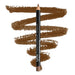 NYX Slim Eye Pencil Light Brown with swatch behind