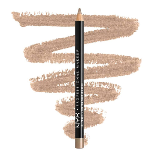 NYX Slim Eye Pencil Velvet with swatch behind