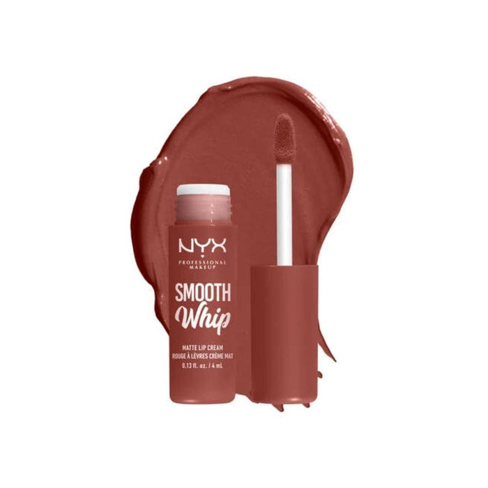 NYX Smooth Whip Matte Lip Cream Latte Foam with Swatch