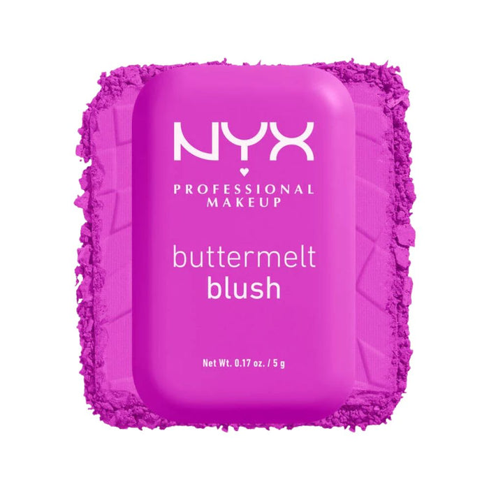 NYX Buttermelt Blush all the butta with swatch