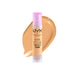 NYX Bare With Me Concealer Serum Golden with swatch behind product