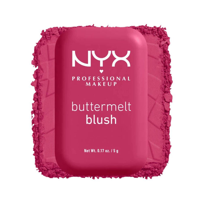 NYX Buttermelt Blush butta than before with swatch
