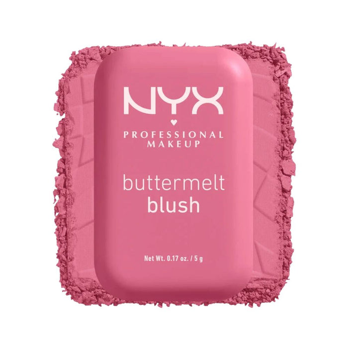 NYX Buttermelt Blush for the butta with swatch