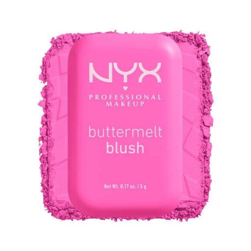 NYX Buttermelt Blush my butta half with swatch