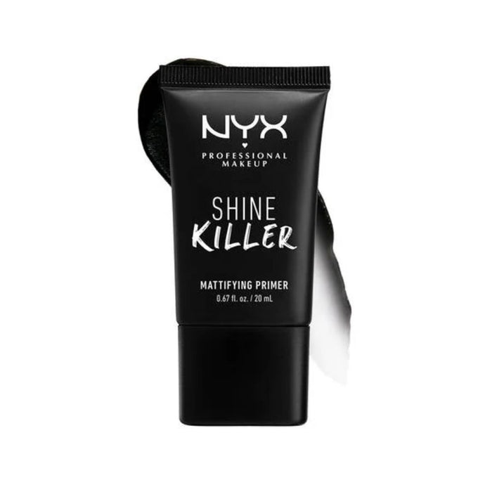 NYX Shine Killer Mattifying Primer with swatch