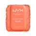 NYX Buttermelt Blush soona the butta with swatch - glow finish