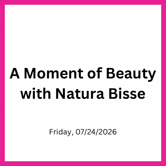 A Moment of Beauty with Natura Bisse with Angela Ricci