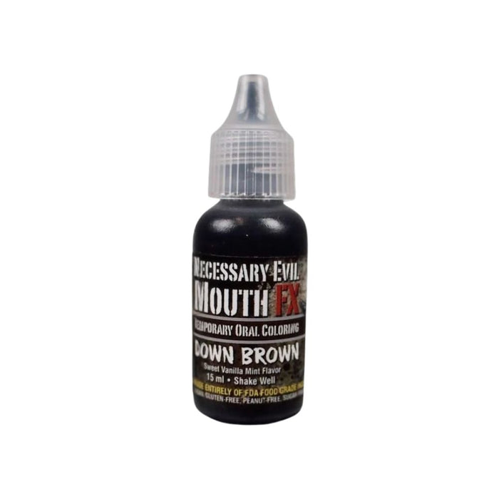 Necessary Evil Mouth FX Down Brown