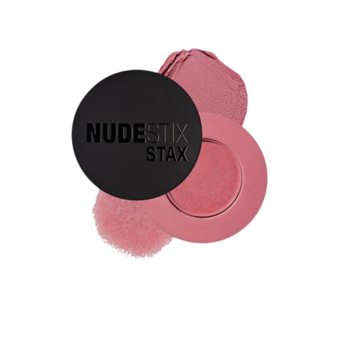 Nudestix STAX All Over Color Blush Balm Love & Roses with swatch