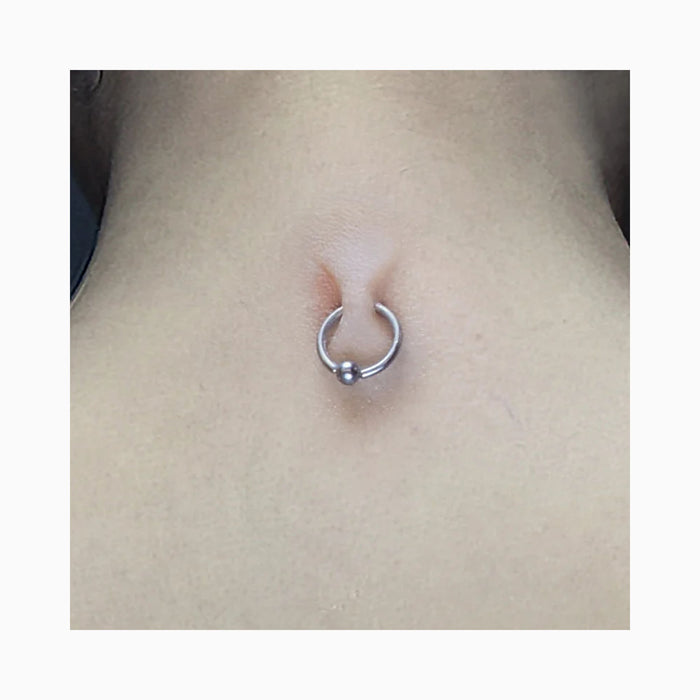 Out of Kit Pierced Skin With Jewelry applied on model